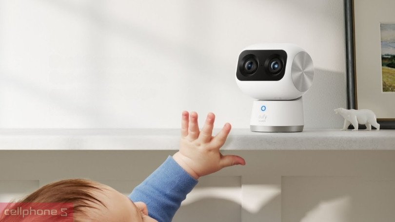 Khả năng phát hiện chuyển động của camera IP Dual Lens Eufy 4K S350