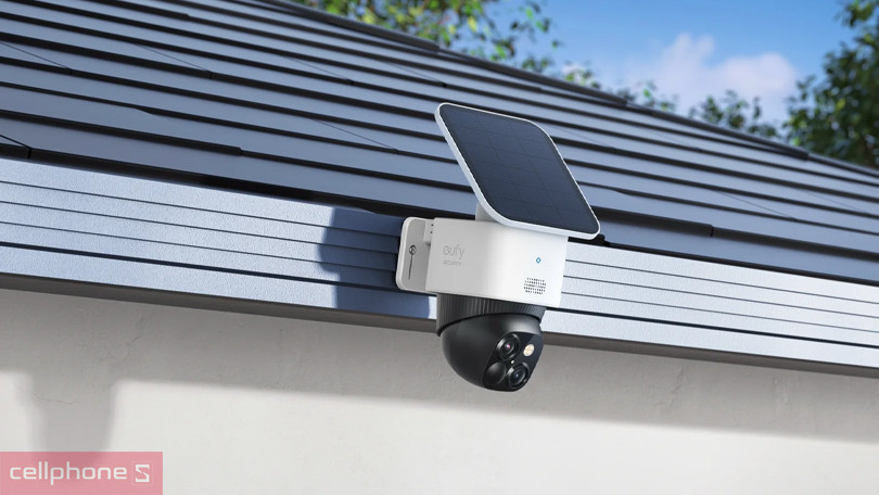 Chất lượng ghi hình của camera ngoài trời năng lượng mặt trời Eufy 3K S340
