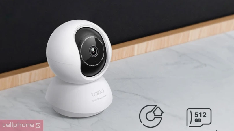 Camera trong nhà 360 độ 5MP TP-Link Tapo C230 - Ghi lại mọi chi tiết sắc nét