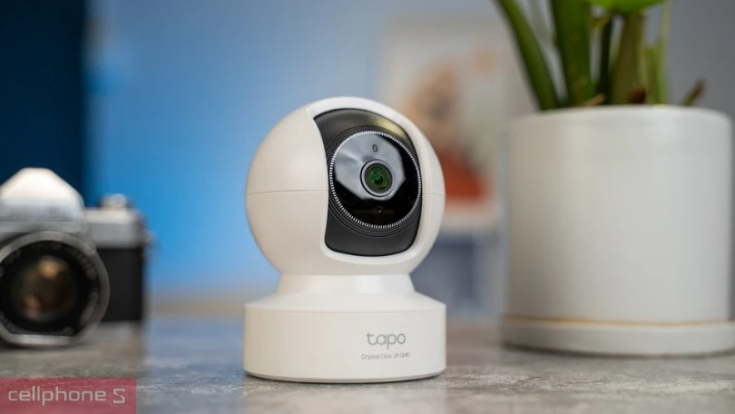 Góc quay camera IP Wifi 360 hồng ngoại 4MP TP-Link Tapo C222