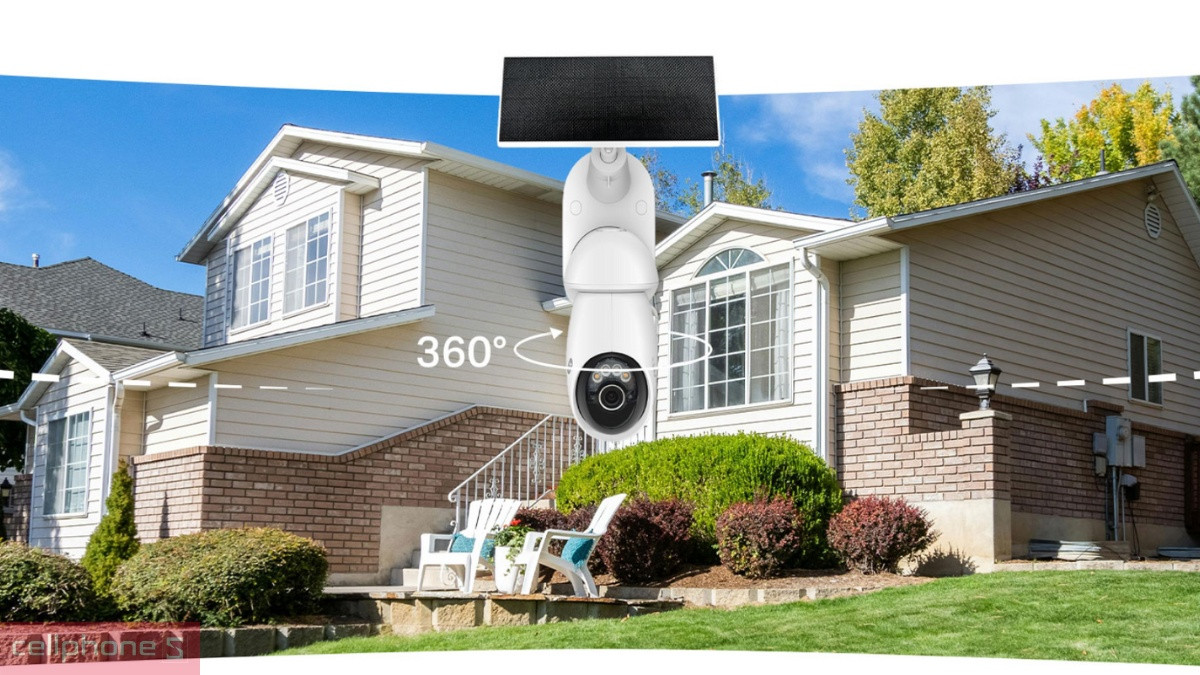 Khả năng quay và quét linh hoạt của camera TP-Link Tapo C660 năng lượng mặt trời 8MP Kit