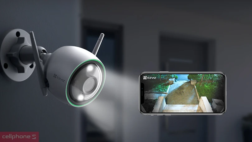 Camera Ezviz C3N với thiết kế bền bỉ, chống nước