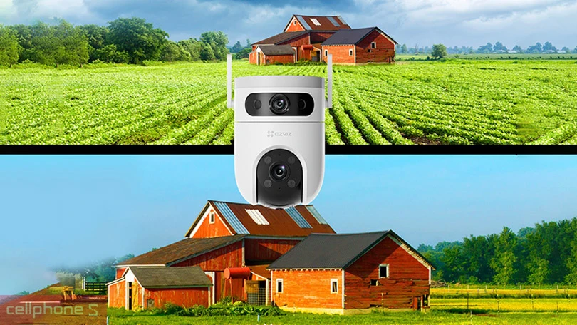 Ezviz 10MP Hỗ trợ nhiều phương thức lưu trữ nội dung giám sát