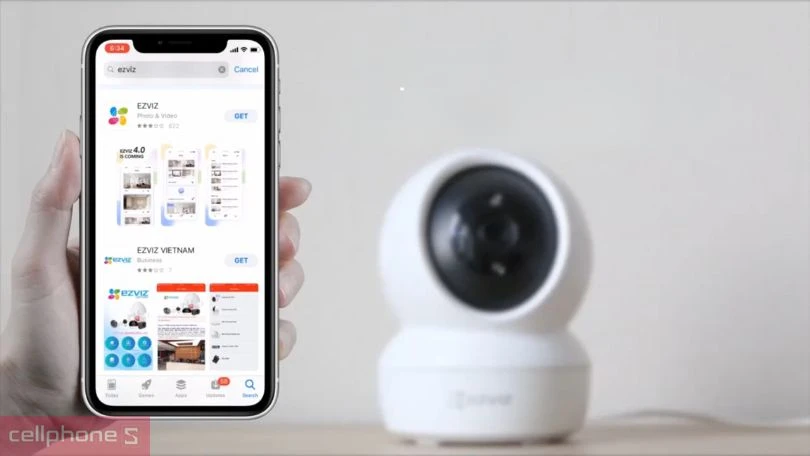 Cách cài đặt camera H6C Pro cho điện thoại