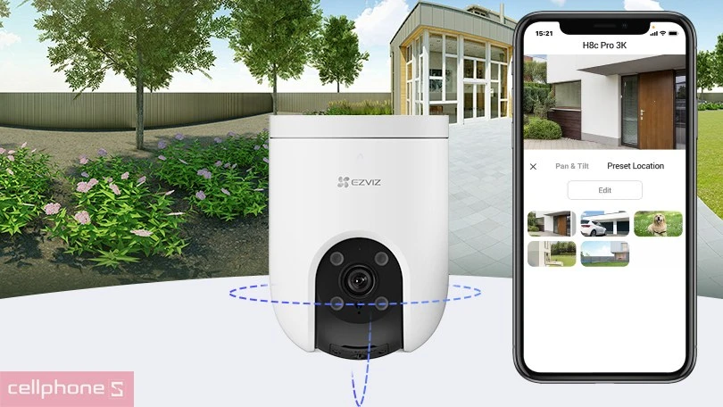 Hướng dẫn sử dụng camera Ezviz H8c Pro 5MP Full Color