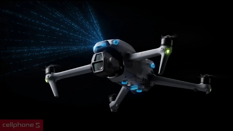 Cảm biến Flycam DJI dân dụng Air 3s Fly More Combo RC 3