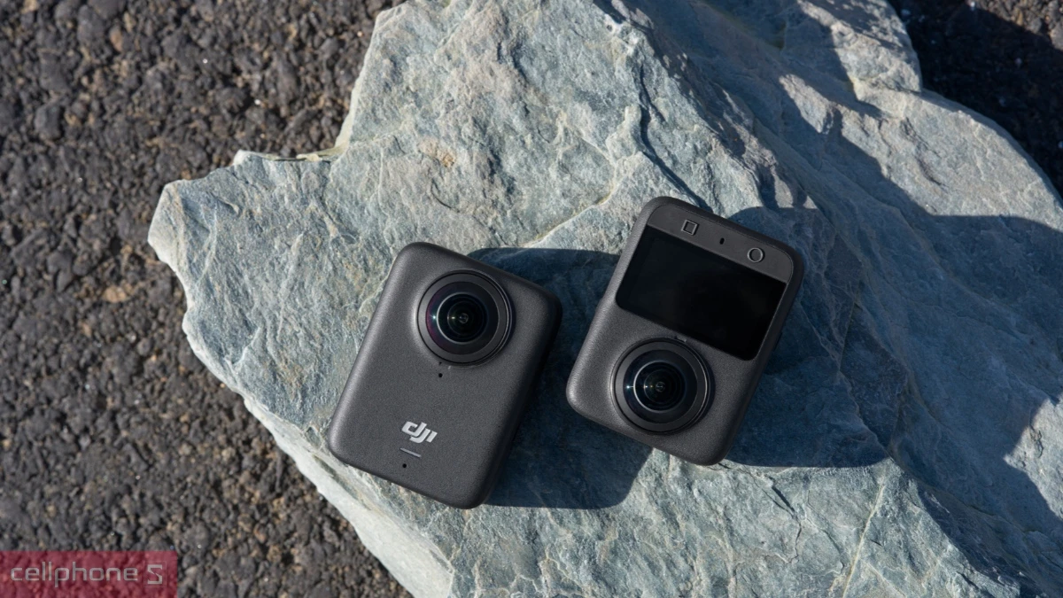 Màn hình DJI Osmo 360 cảm ứng, độ sáng 800 nits