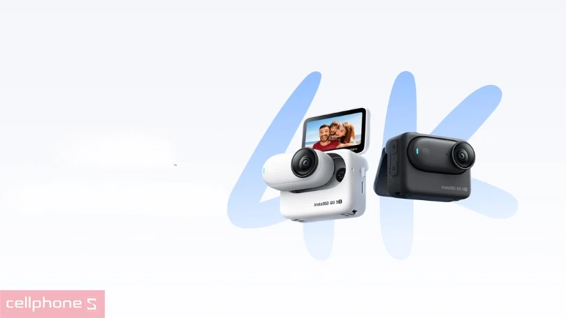 Khả năng ghi hình trên camera Insta360 Go 3S