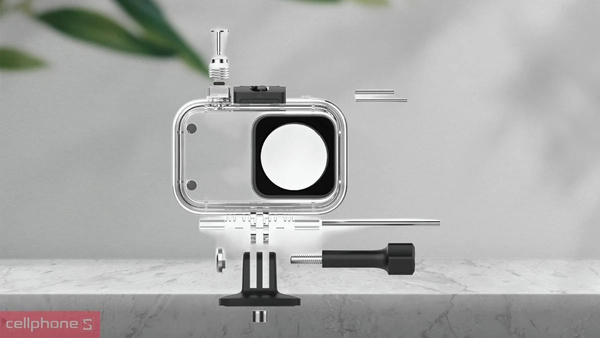 Thiết kế Action camera Xiaomi Mi 4K Waterproof Housing