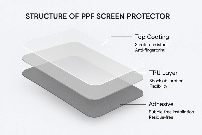 cấu tạo miếng dán ppf