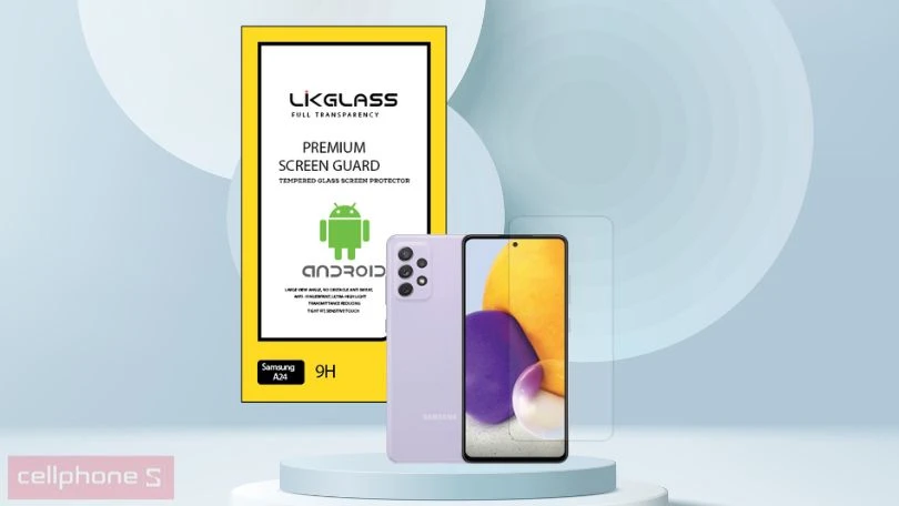 Đánh giá dán cường lực Samsung Galaxy A24 Likglass
