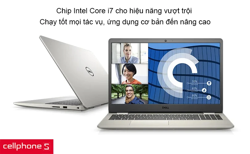 Laptop Dell Vostro đáp ứng nhu cầu sử dụng của người dùng