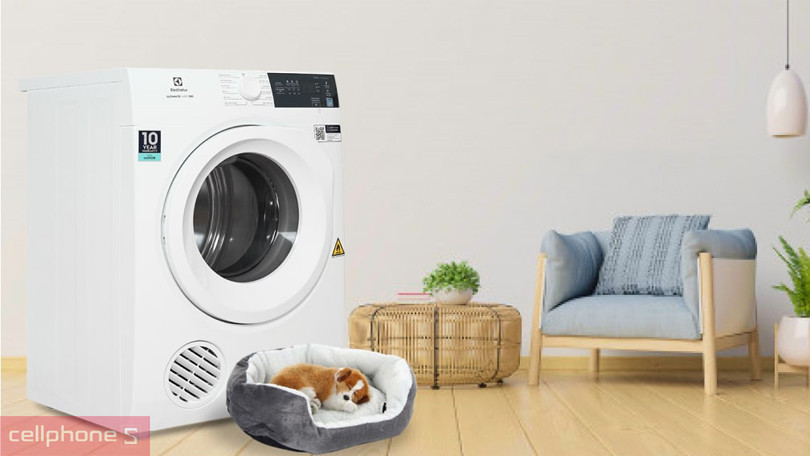 Công nghệ có trên máy sấy thông hơi Electrolux 7.5 kg EDV754H3WB