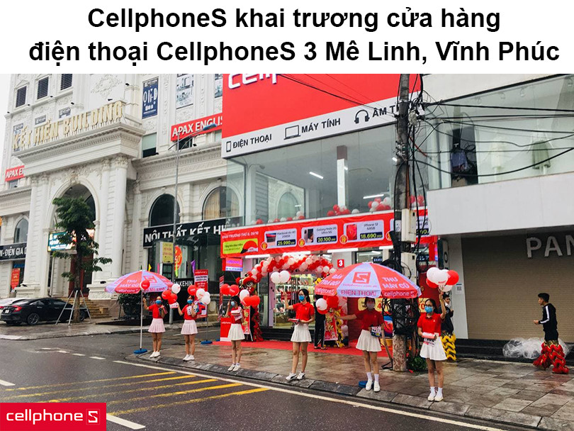 Khai trương cửa hàng điện thoại Vĩnh Phúc