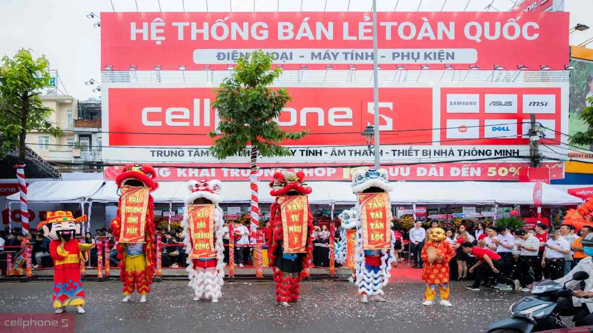 Ưu đãi ngày khai trương cửa hàng điện thoại CellphoneS 35 Hùng Vương
