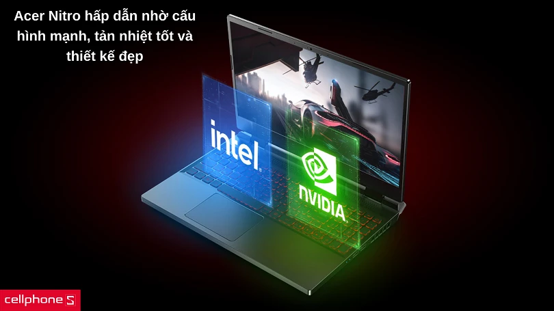 Đặc điểm nổi bật của laptop Acer Nitro