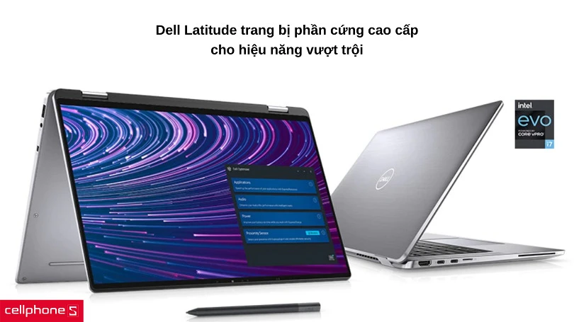 Dell Latitude có cấu hình mạnh mẽ, ổn định