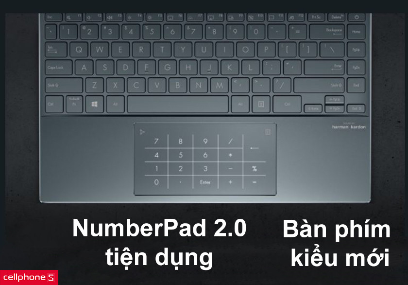 bàn phím kiểu mới NumberPad 2.0 đột phá và tiện dụng