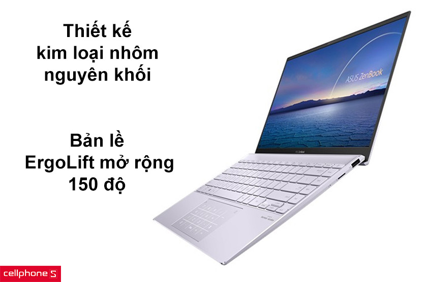 Thiết kế kim loại nhôm nguyên khối bản lề ErgoLift,