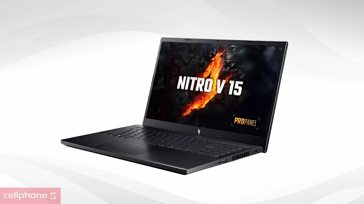 Thiết kế laptop Acer Gaming Nitro V 15 ProPanel ANV15-41-R0FE