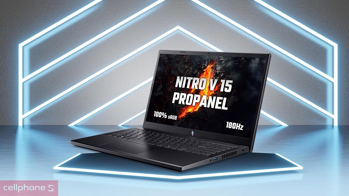 Thiết kế laptop Acer Gaming Nitro V 15 Propanel ANV15-41-R0Y4
