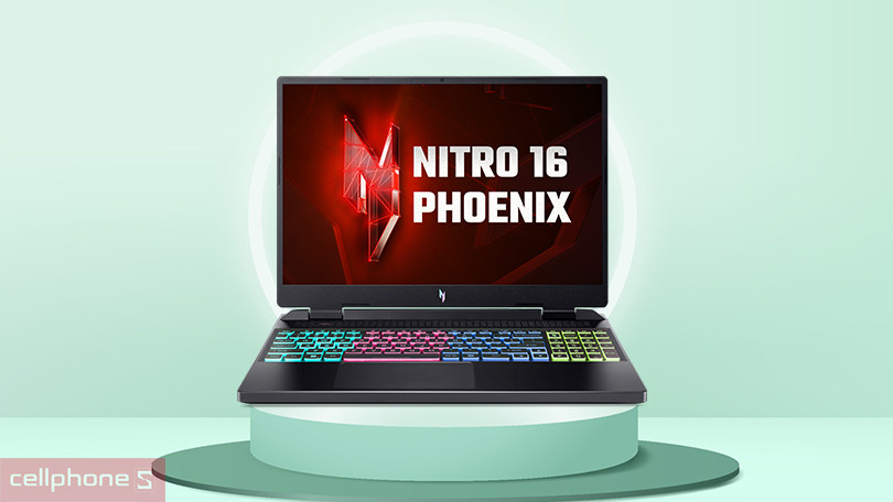 CPU, card đồ hoạ của laptop Gaming Acer Nitro V ANV16-41-R6ZY
