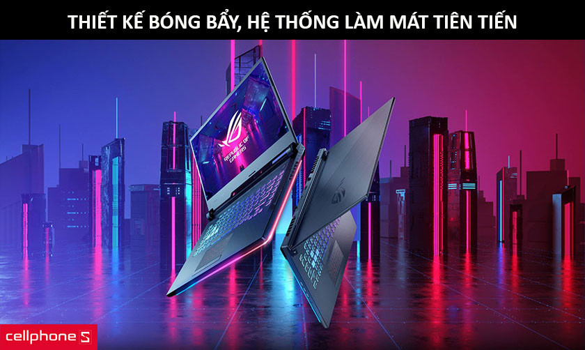 Thiết kế bóng bẩy, đẹp mắt, hệ thống làm mát hiện đại