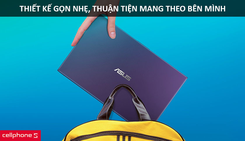 Asus Vivobook 15 A512FA-EJ571T rất nhẹ