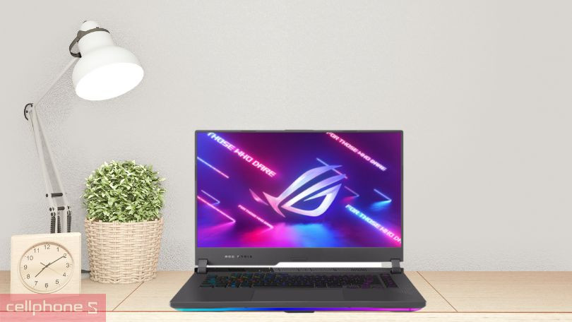 Thiết kế laptop Asus Gaming ROG Strix G15 G513RW-HQ152W