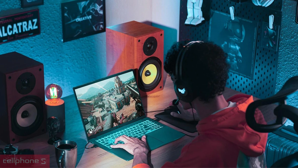 Hiệu năng laptop Asus gaming V16 V3607VU RP216W
