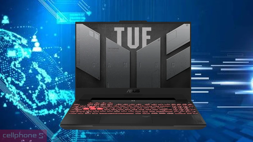 Laptop Asus TUF Gaming A15 FA507NVR-LP091W - Tạo hình mạnh mẽ, hiệu năng đột phá