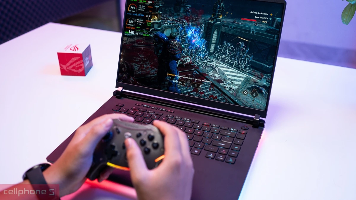 CPU, card đồ hoạ của laptop ASUS ROG Strix SCAR 16 G635LX-RW192W