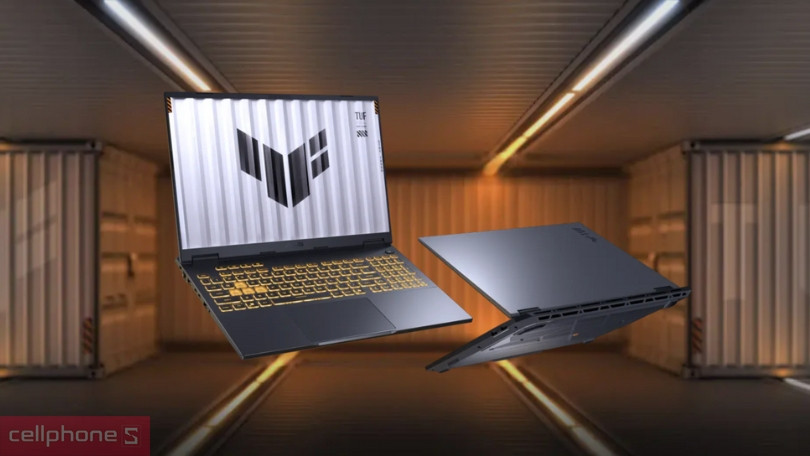 Thiết kế laptop ASUS TUF Gaming F16 FX608JHR-RV037W