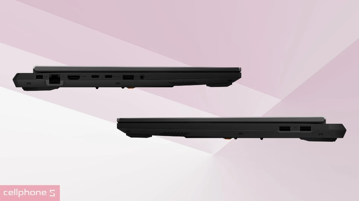Cổng kết nối laptop ASUS TUF Gaming F16 FX608JPR-RV044W