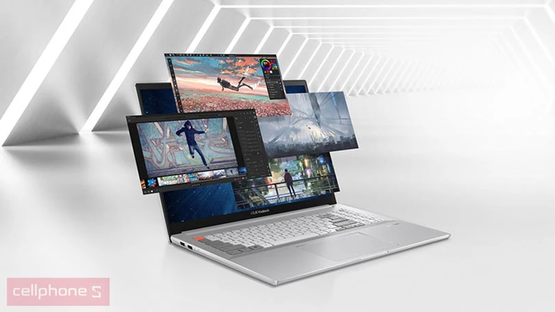 Laptop Asus ProArt N7600ZE-L2010W - Công nghệ màn ảnh, hiệu suất hoạt động ấn tượng