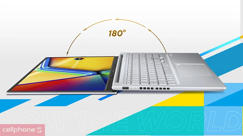 Thiết kế laptop ASUS Vivobook 15 OLED A1505VA-L1491W