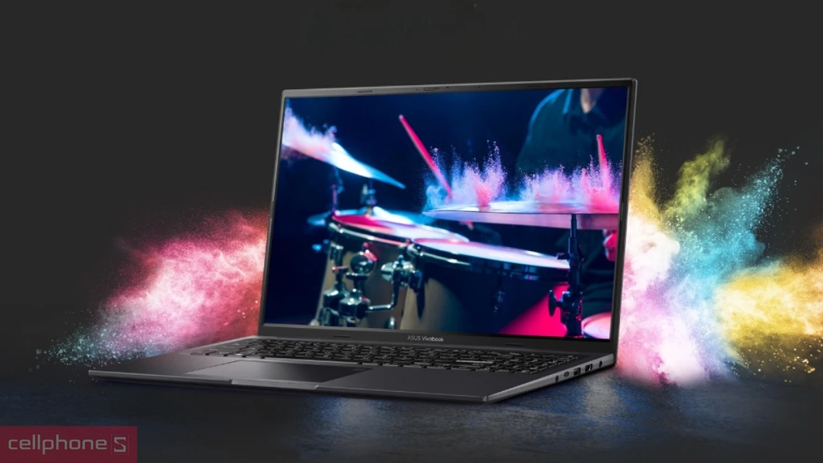 Thiết kế, độ bền bỉ của laptop ASUS Vivobook 16X K3605VC-RP491W