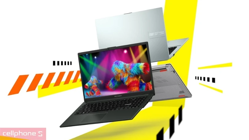 Laptop Asus Vivobook Go 15 E1504FA-NJ454W: Đa nhiệm mượt mà, pin xài thả ga