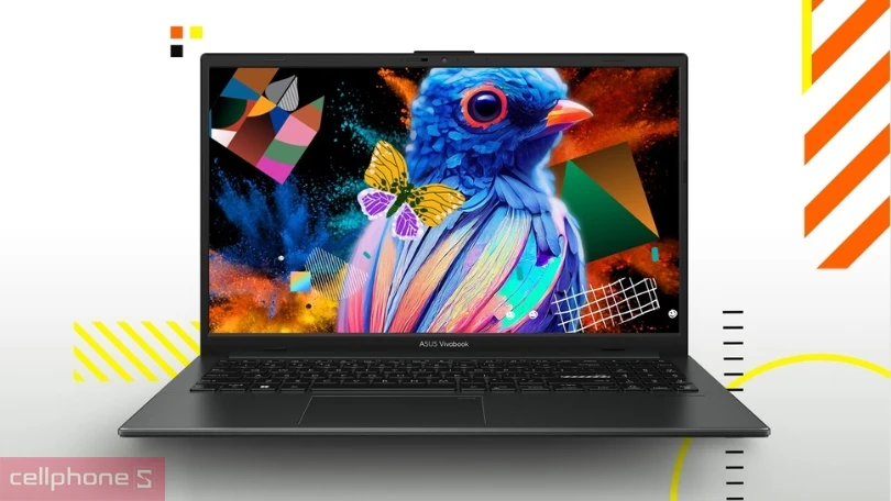 Laptop Asus Vivobook Go 15 E1504FA-NJ454W: Đa nhiệm mượt mà, pin xài thả ga