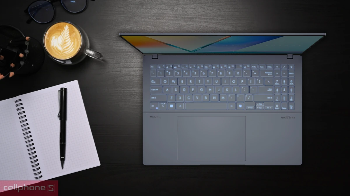 Laptop ASUS Vivobook S16 S5606CA-RI171WS sử dụng Intel Core Ultra 7 255H