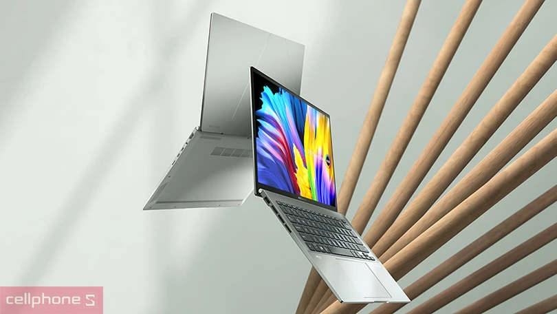 Thiết kế laptop Asus Zenbook 14 OLED UX3402VA-KM203W