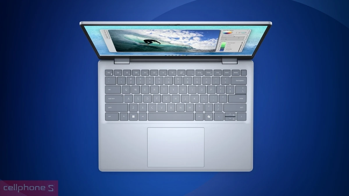 Bàn phím với hành trình phím tốt, Touchpad tiện dụng