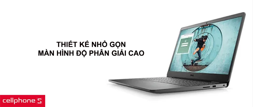 Thiết kế gọn nhẹ, chế độ xem tối ưu hơn với đường viền mỏng