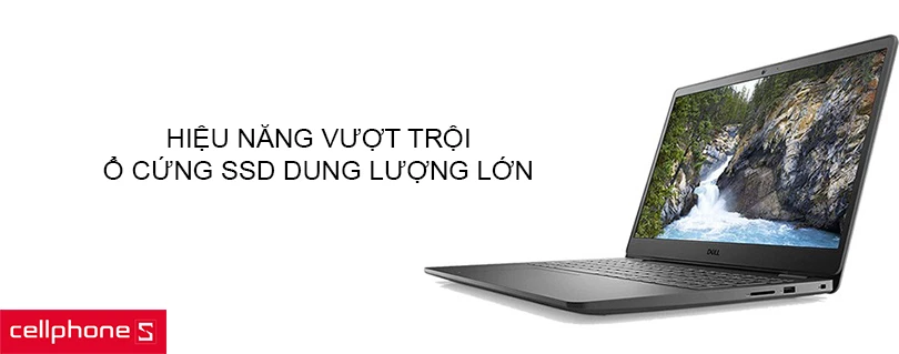 Hiệu năng vượt trội với con chip i7, ổ cứng SSD dung lượng lớn
