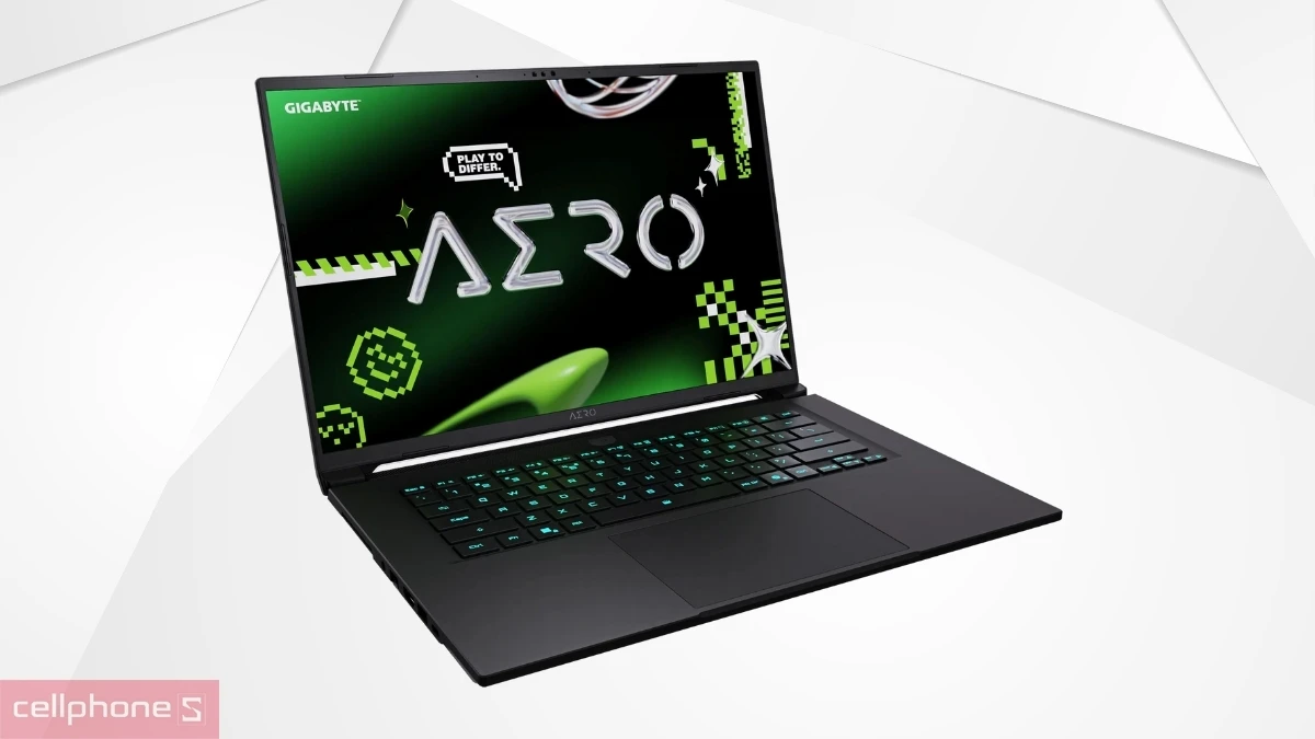 Thiết kế laptop Gigabyte Aero X16 EG61H-X161VH93VNC64AH Ryzen AI 7