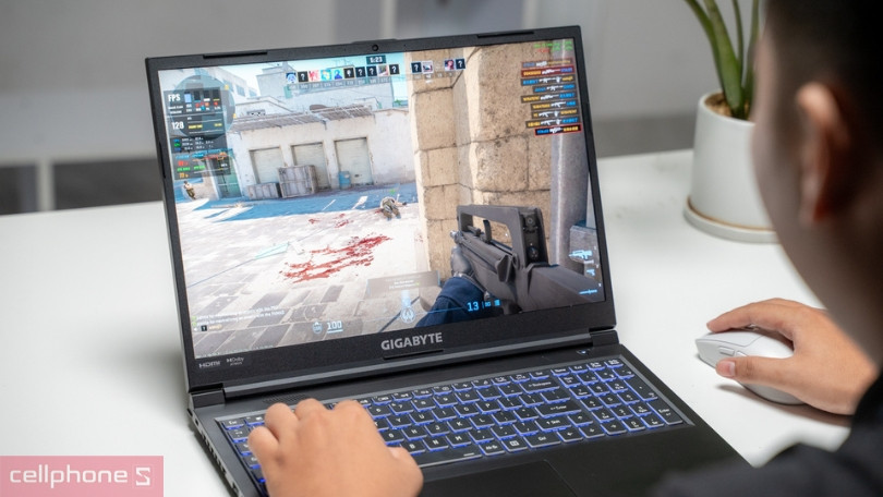 Pin và thời lượng sử dụng của laptop Gigabyte G6 KF-9RC56KF0HJJANIVN000