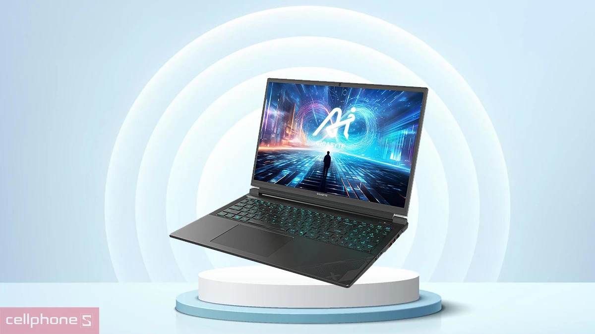 Thiết kế laptop Gigabyte G6X 9KG-43VN854SH