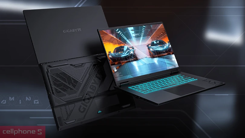 Thiết kế laptop Gigabyte Gaming A16 GA6H-CMHH2VN893SH