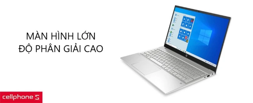 Màn hình đã mắt, bàn phím tiện dụng
