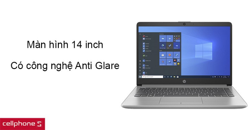 Màn hình 14 inch có sử dụng công nghệ Anti Glare